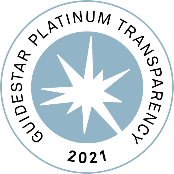 2021 GuideStar Platinum Seal of Transparency.